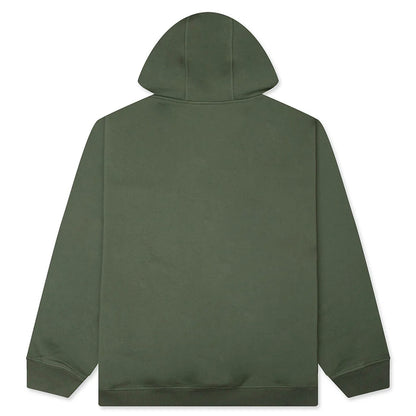 End The Bunny Zip Hooded Sweatshirt Green