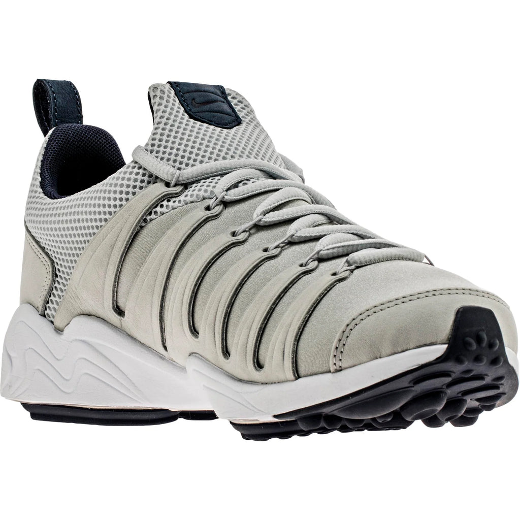 Air Zoom Spirimic Mens Metallic Platinum Midnight Navy White