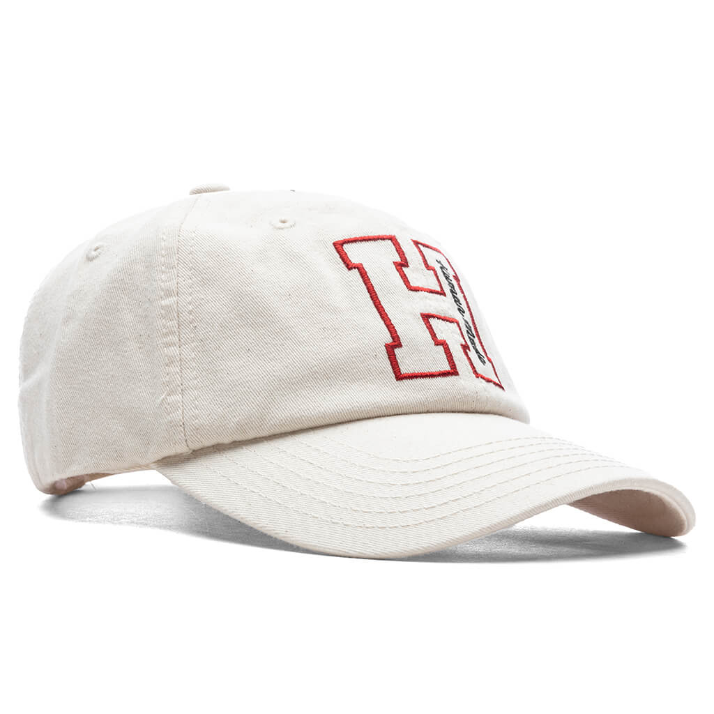6 Panel Twill Cap 2 White