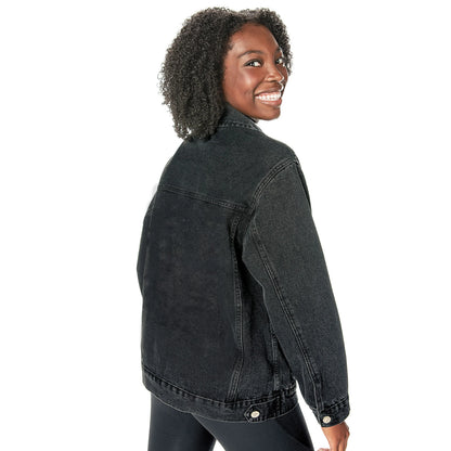 Luxe Oversized Denim Jacket