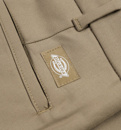 Pleated Front Mens Pants Sand