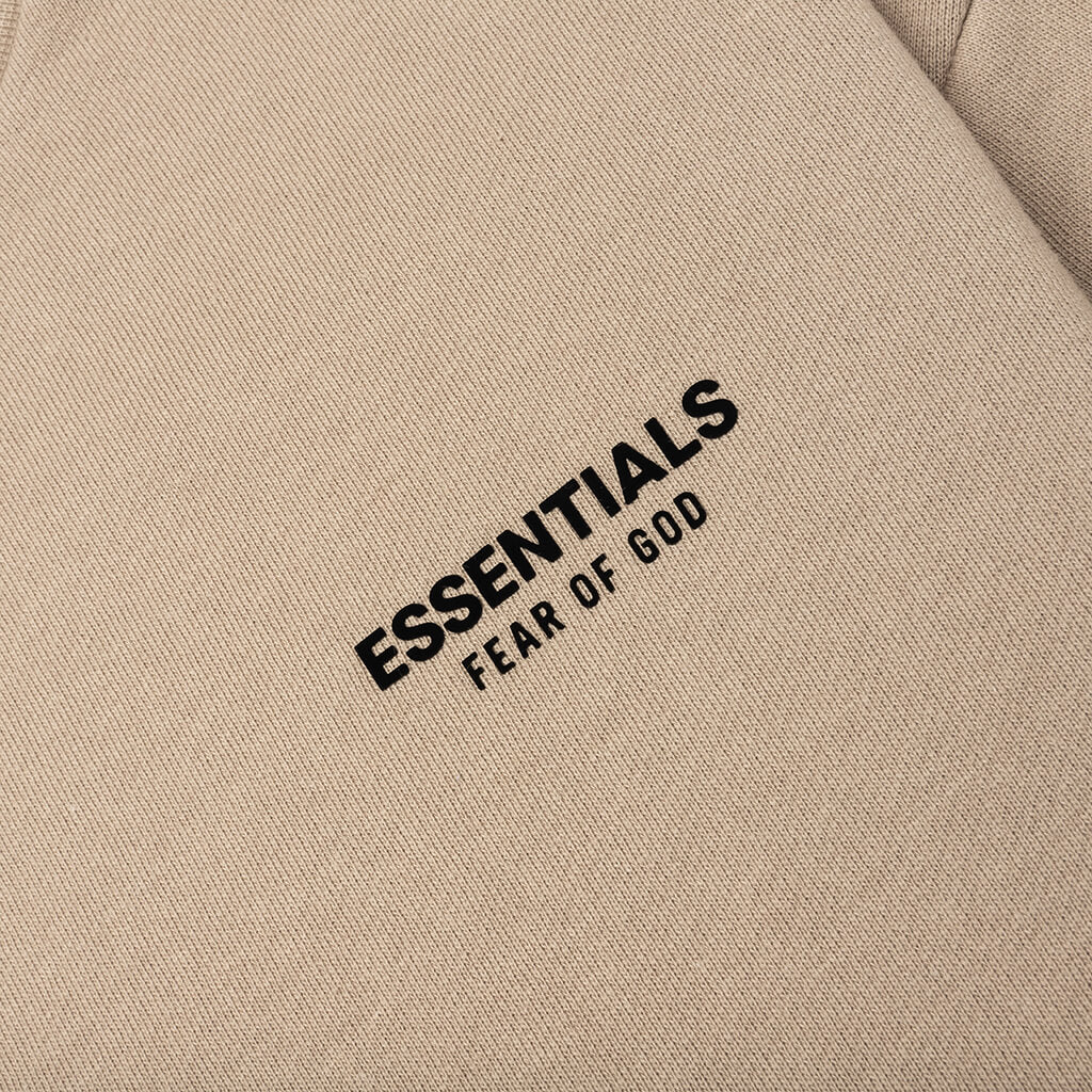 Kids Fleece Crewneck Desert Sand