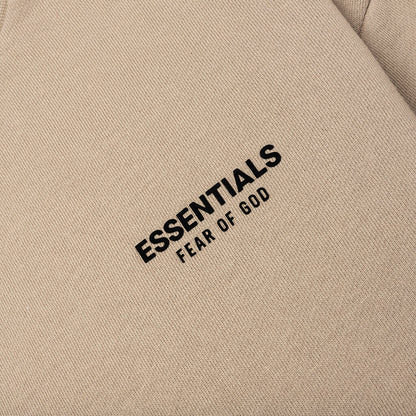 Kids Fleece Crewneck Desert Sand