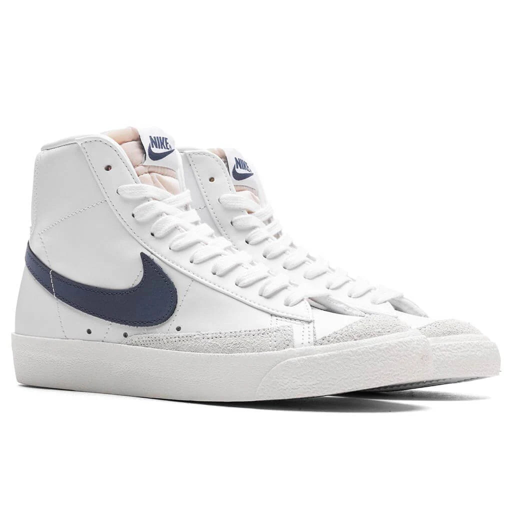 Womens Blazer Mid 77 White Diffused Blue Sail