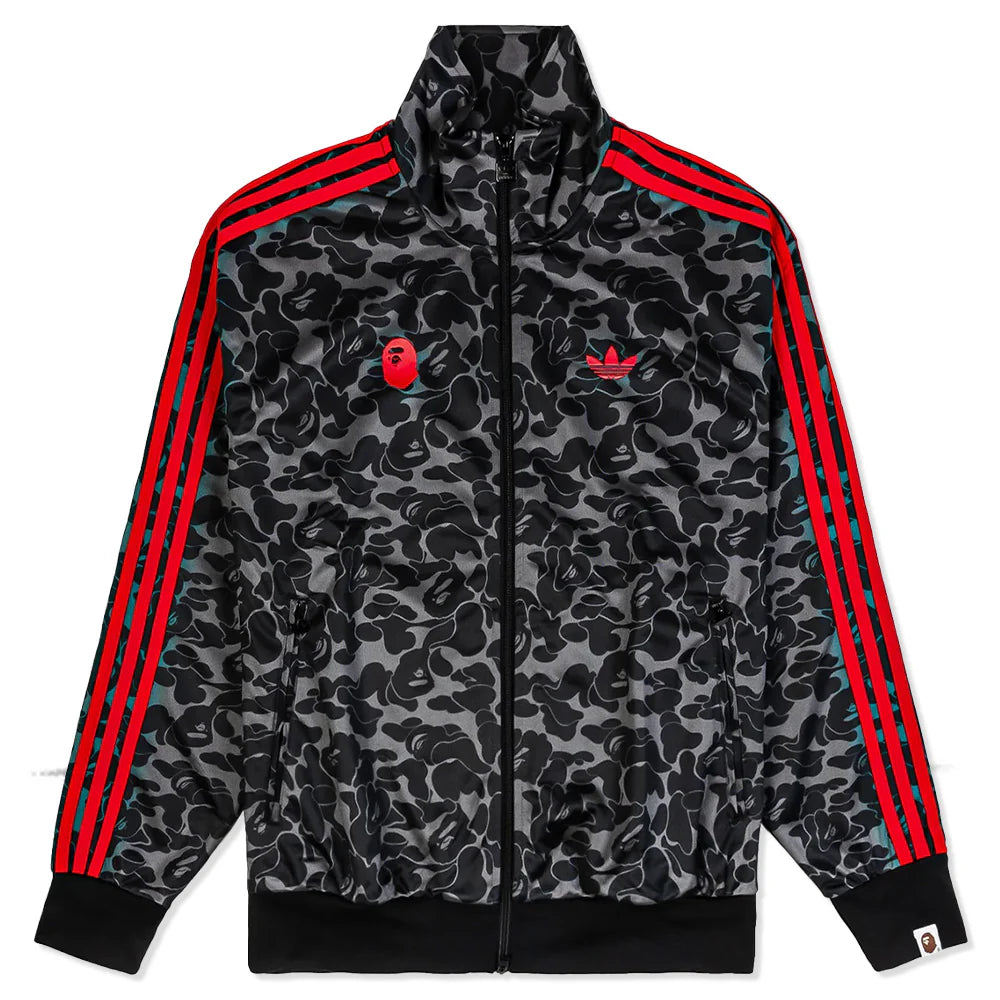 Adidas x BAPE Track Jacket All Over Print Black