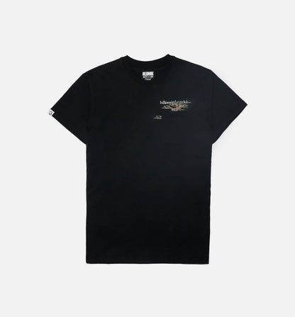 BB Hidden Tree Knit Mens T Shirt Black