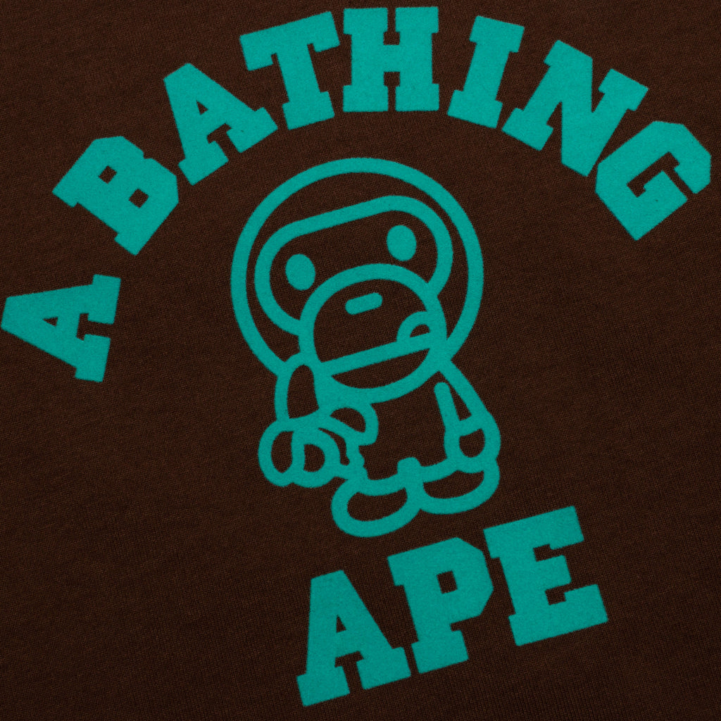 Kids Baby Milo College Tee Brown