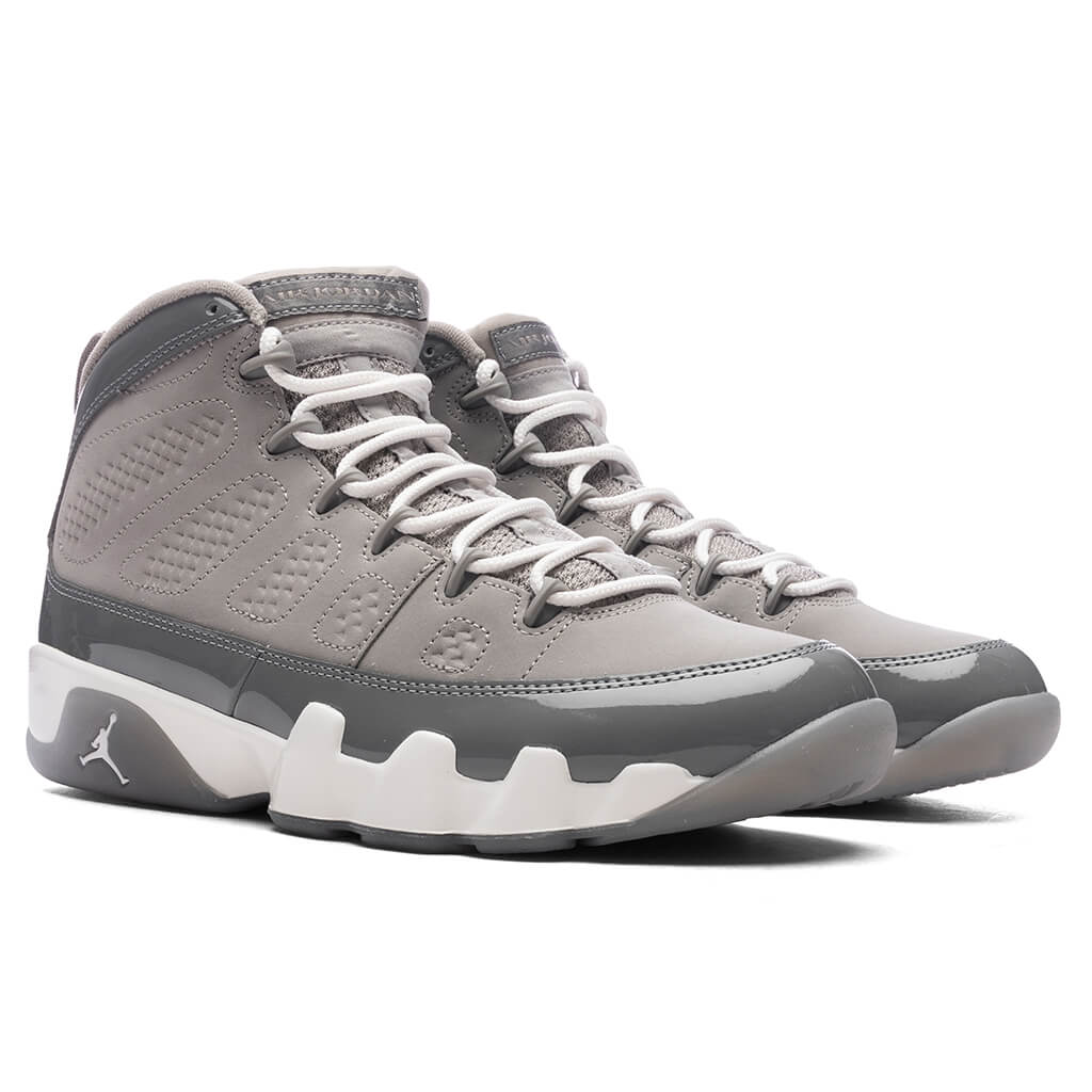 Air Jordan 9 Retro Cool Grey Medium Grey Cool Grey White