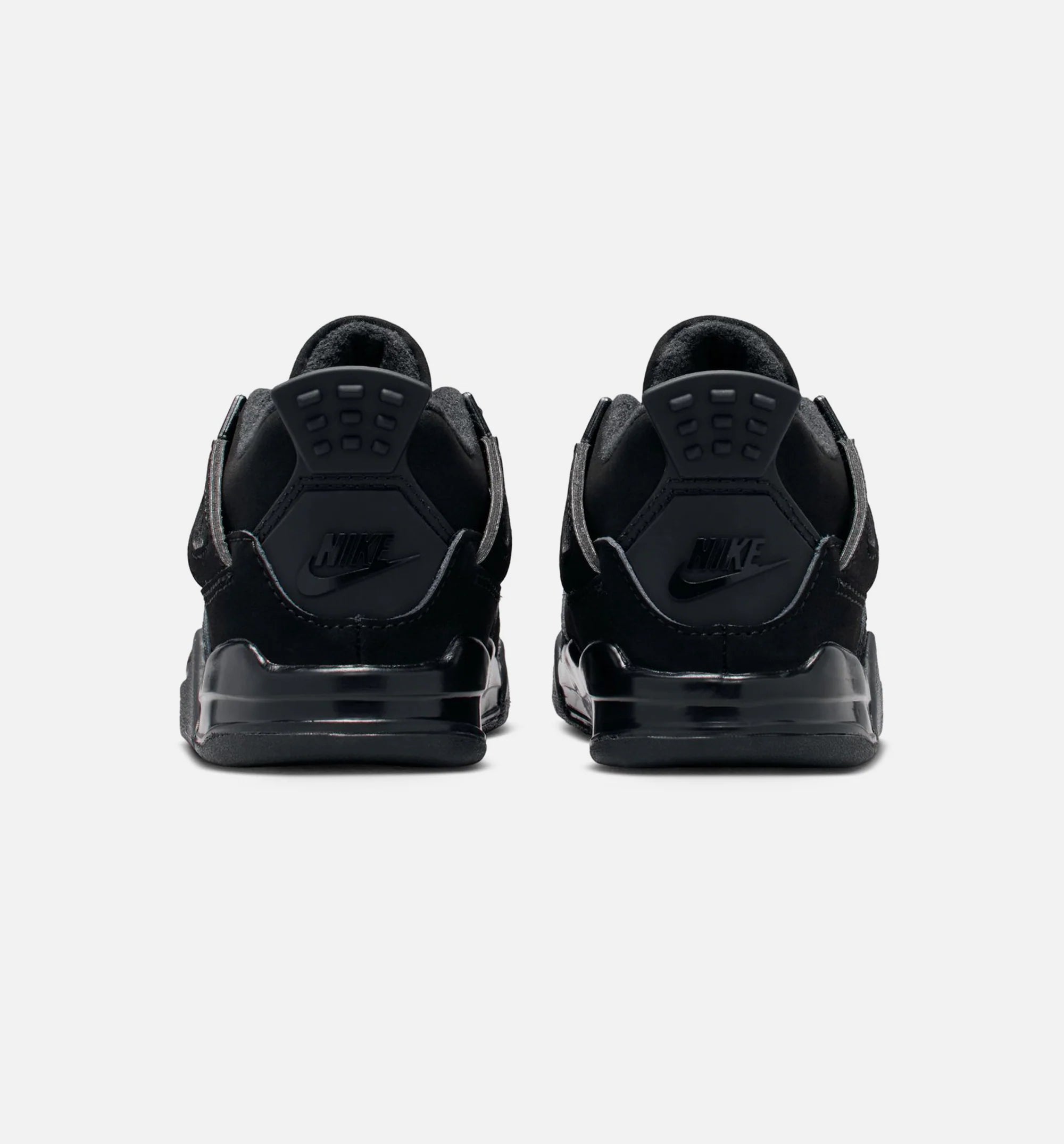 Air Jordan 4 Retro Black Cat Infant Toddler Lifestyle Shoe Black Black Light Graphite