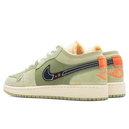 Air Jordan 1 Low GS Sky J Light Olive Black Celadon