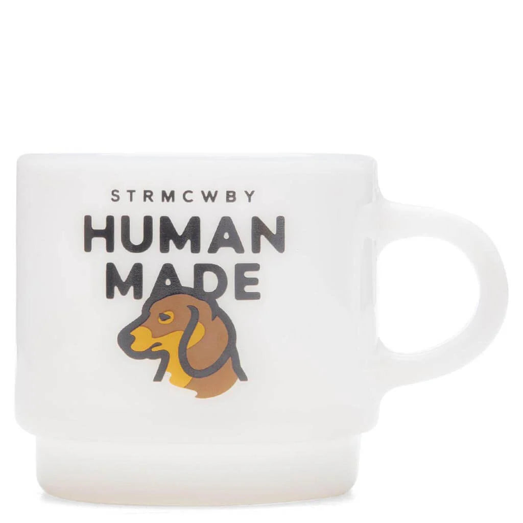 Dachs Glass Mug White