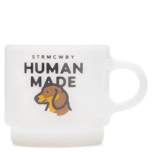 Dachs Glass Mug White