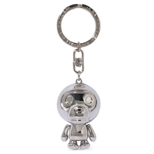 Baby Milo Keychain Silver