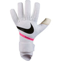 Nike Phantom Shadow Goalkeeper Gloves White Pink Blast Black