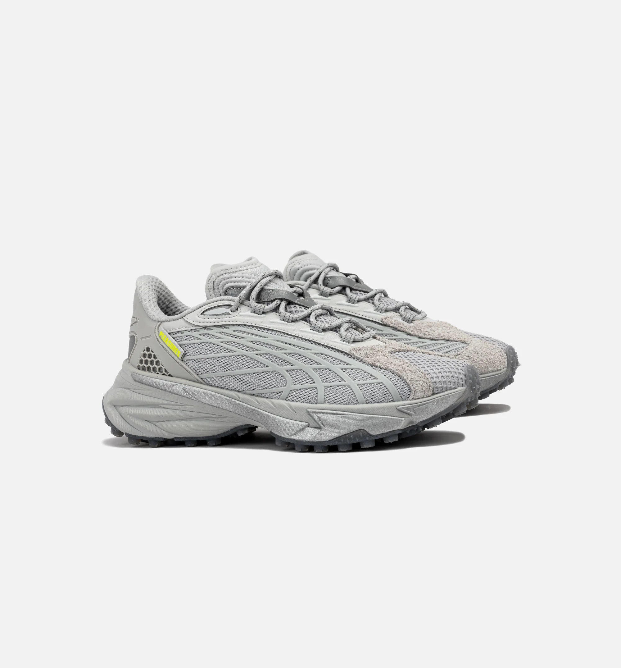 Spirex Pleasures Mens Lifestyle Shoe Glacial Grey Cool Light Grey