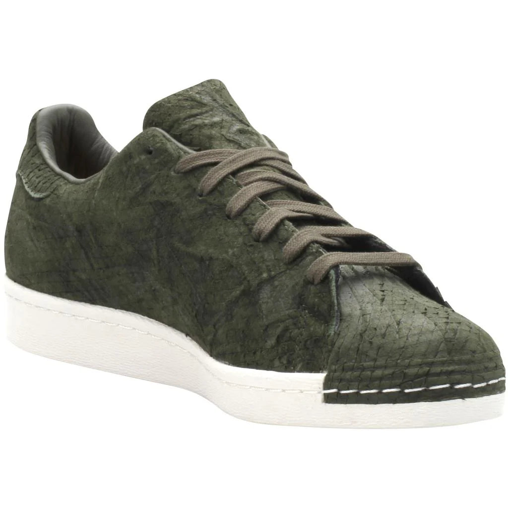 Superstar 80S Clean Mens Olive White