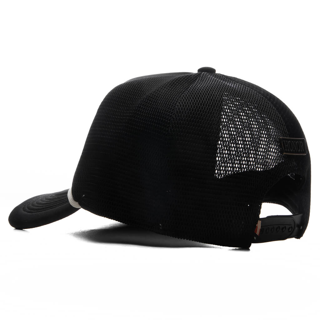 Frequency Trucker Cap Black