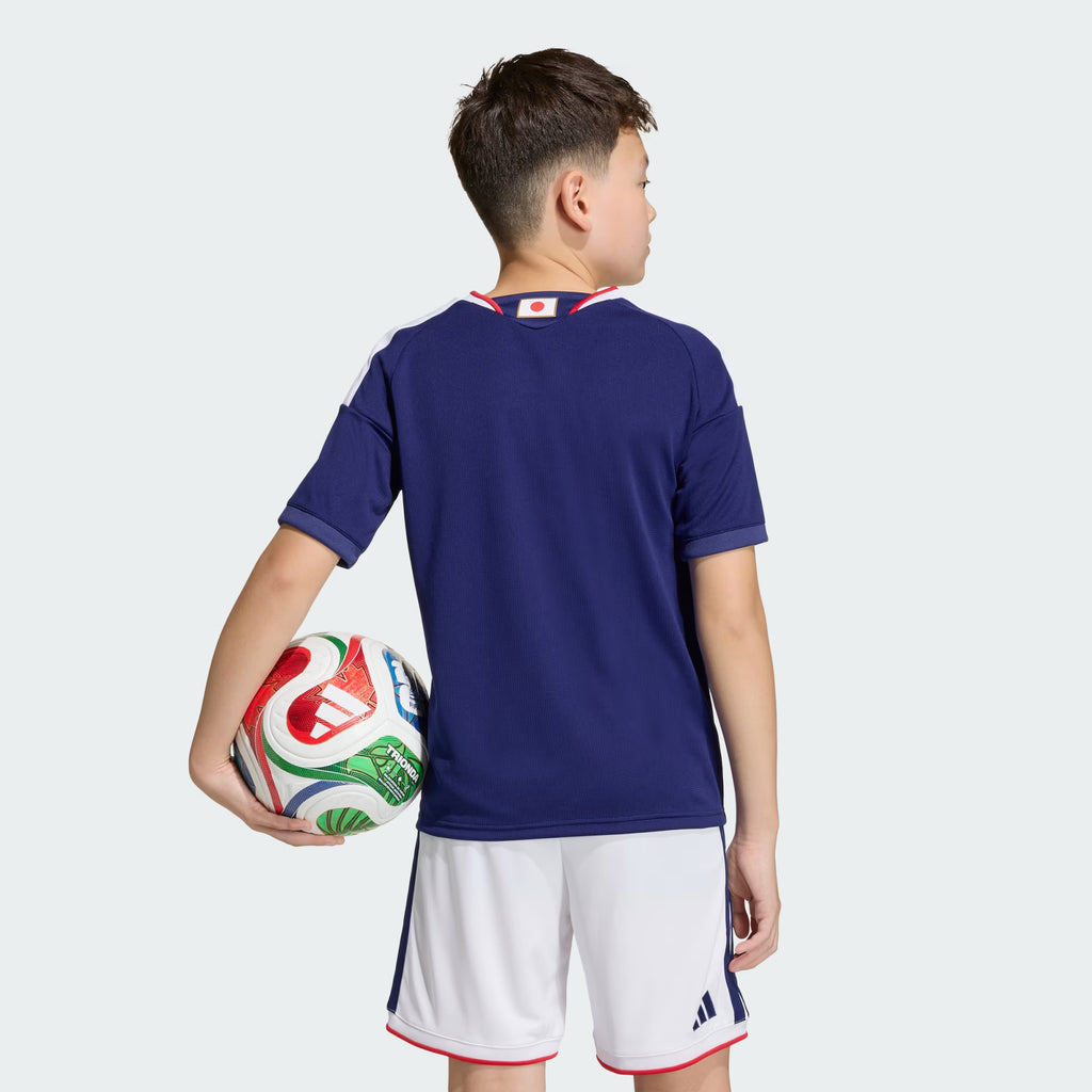 adidas Japan Home Youth Soccer Jersey 2026 Blue