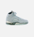 Air Jordan 5 Retro Bluebird Womens Lifestyle Shoe Photo Blue Football Grey Metallic Silver White Limit One Per Customer