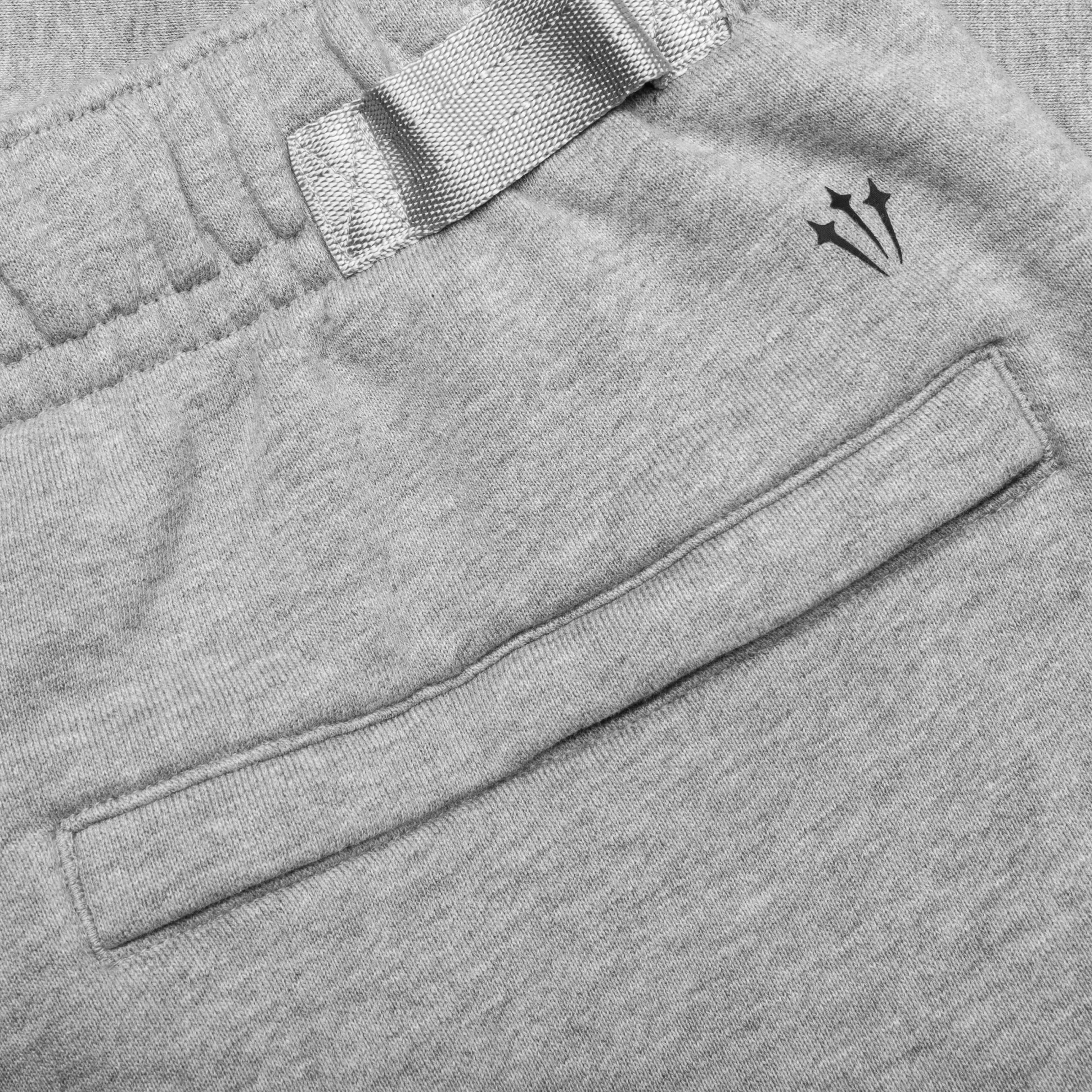 Nike x Nocta NRG CS Fleece Short Dark Grey Heather Matte Silver Black