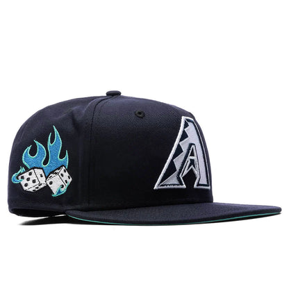 Feature x New Era Flaming Dice 59FIFTY Fitted Arizona Diamondbacks
