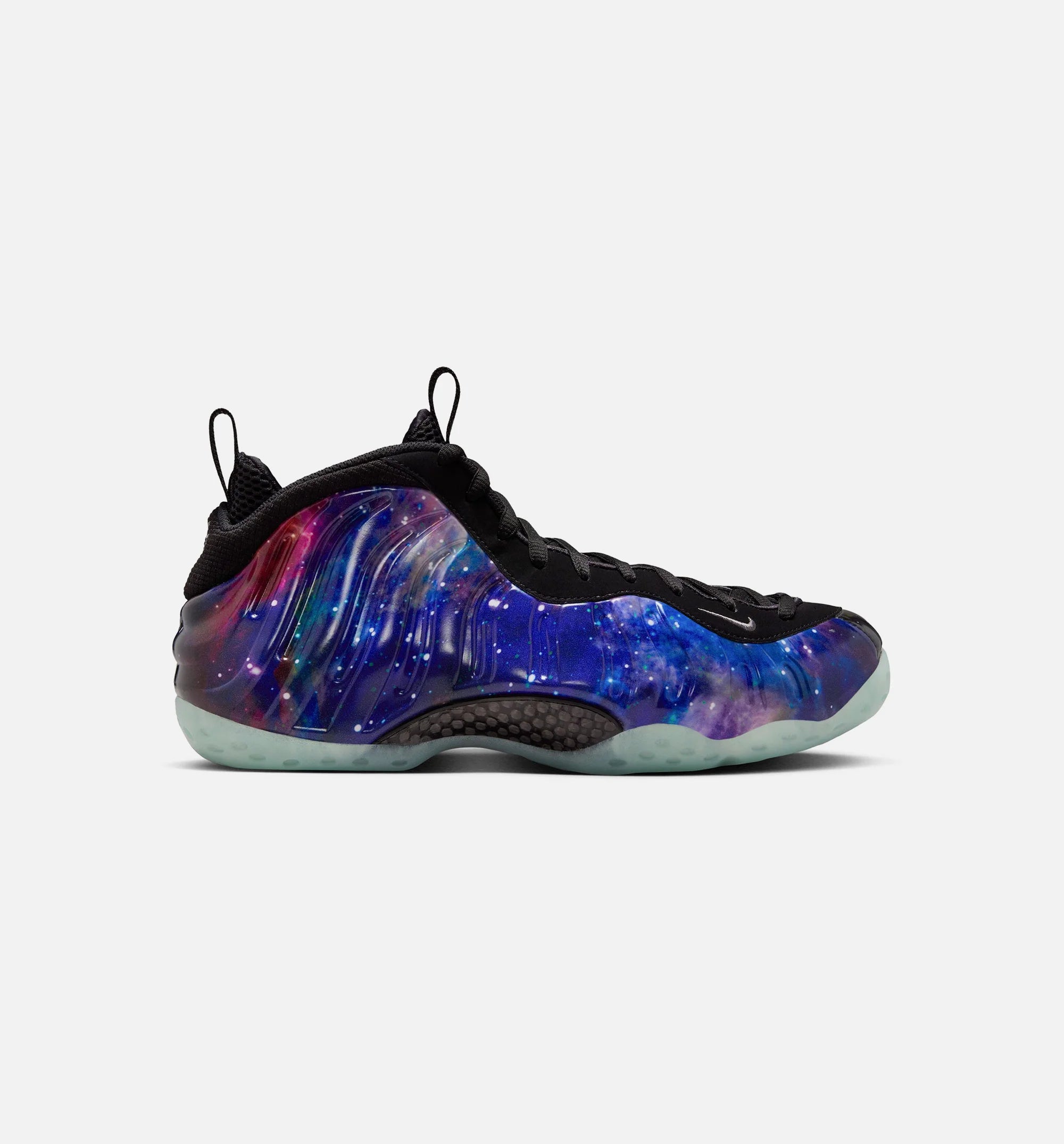Air Foamposite One Galaxy Mens Lifestyle Shoe Obsidian Anthracite Black Limit One Per Customer