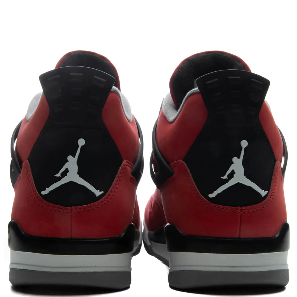Air Jordan 4 Retro Toro Bravo Fire Red White Black Cement Grey