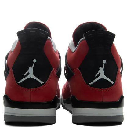 Air Jordan 4 Retro Toro Bravo Fire Red White Black Cement Grey