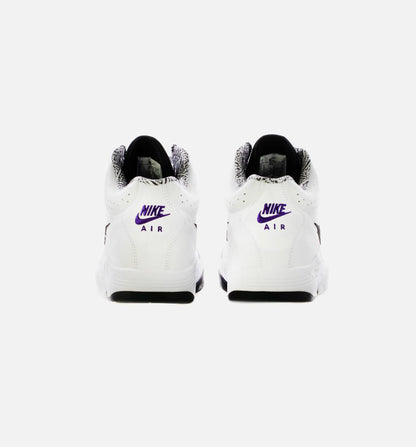 Air Flight Lite Mid Mens Lifestyle Shoe White Black