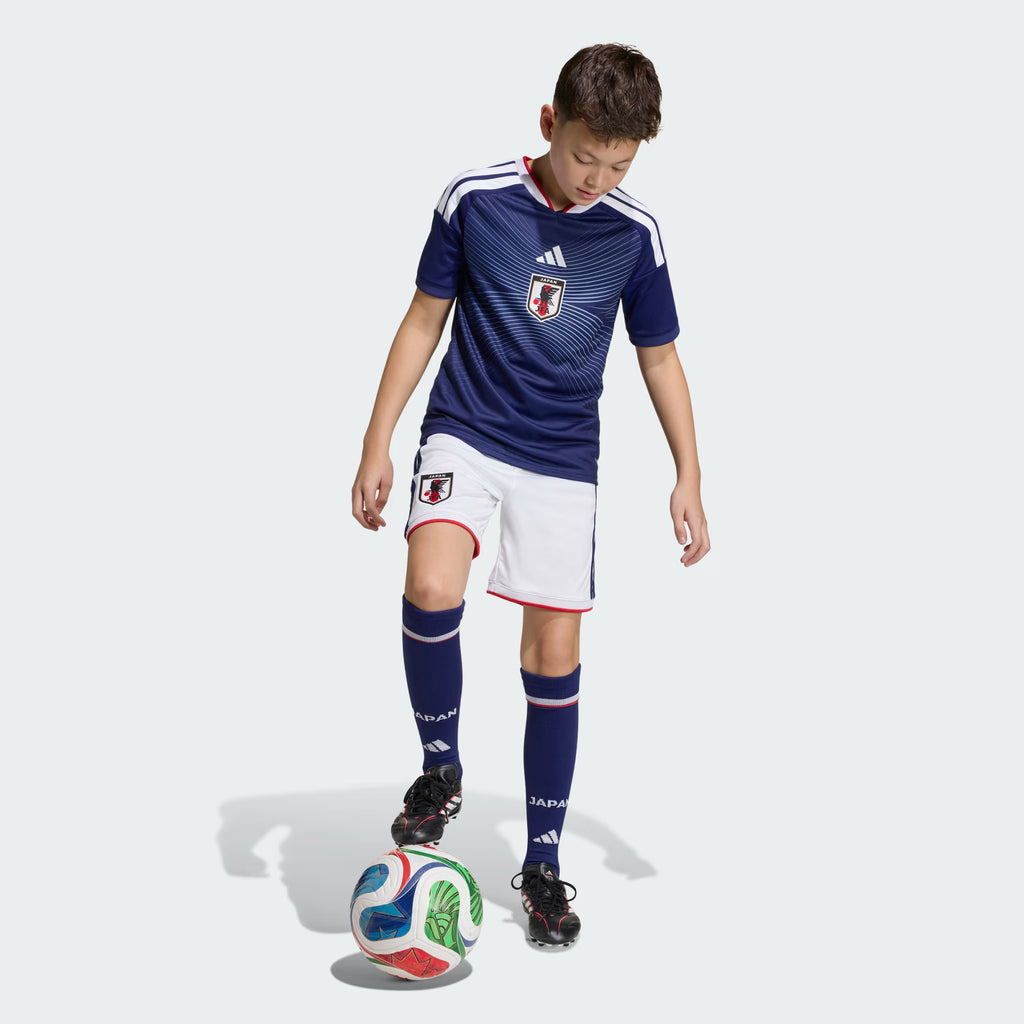 adidas Japan Home Youth Soccer Jersey 2026 Blue