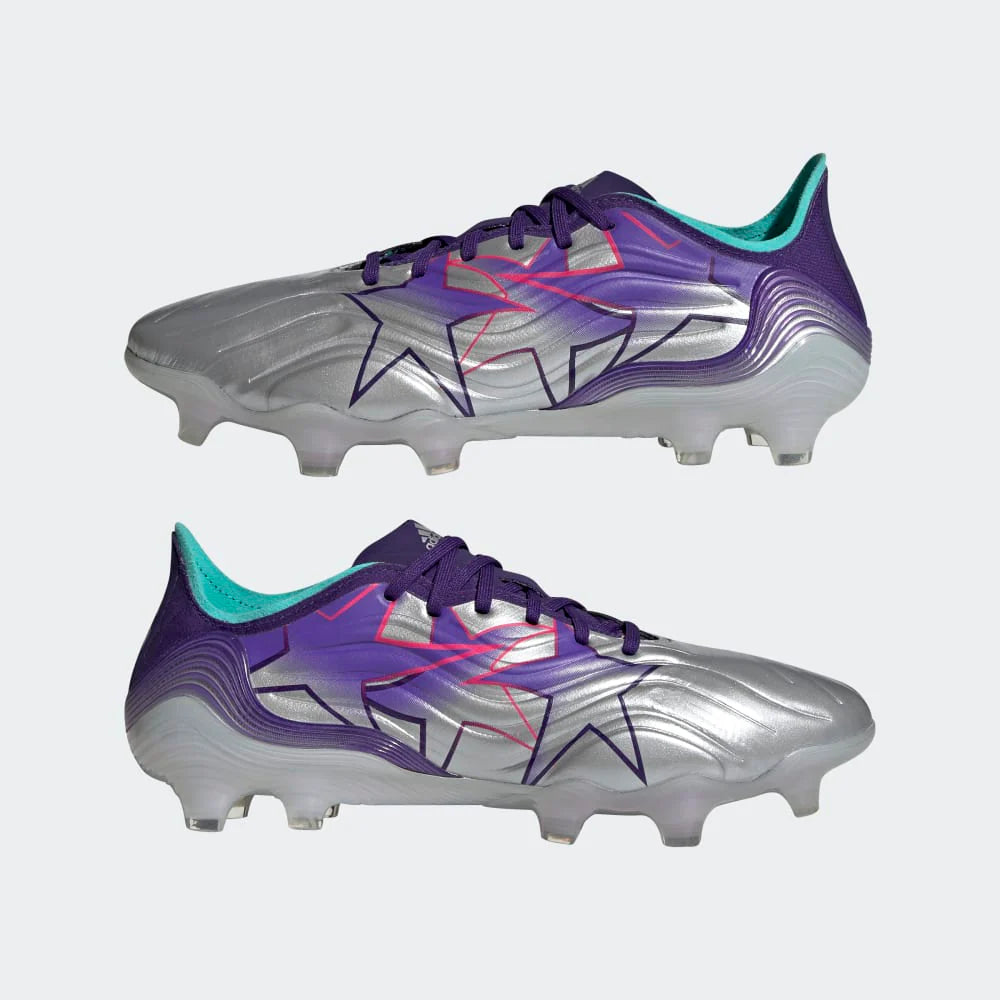 adidas Copa Sense1 FG Firm Ground Soccer Cleats UEFA Purple Silver Metallic