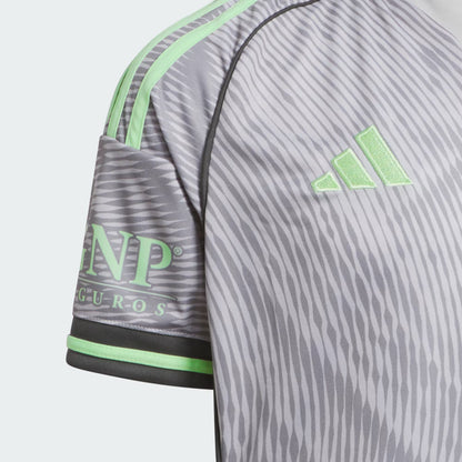 adidas Club America Youth Third Soccer Jersey 25 26 Grey
