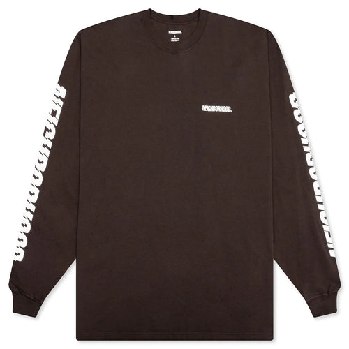 NH L S Tee 1 Brown