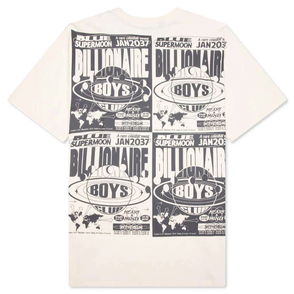BB Supermoon S S Tee Winter White