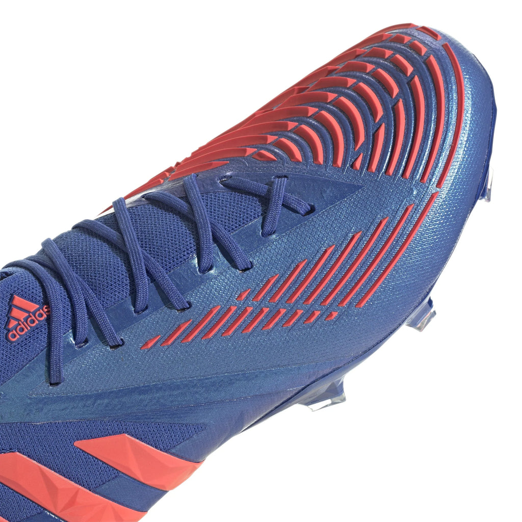 adidas Predator Edge1 FG Firm Ground Boots Hi Res Blue Turbo Hi Res Blue