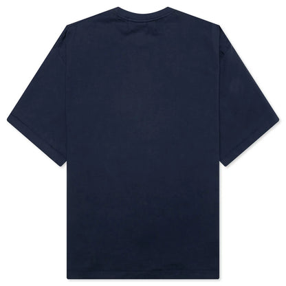 Anxiety Airbrush S S Tee Navy