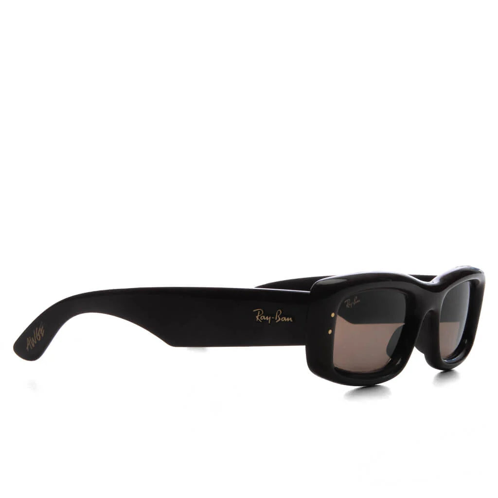 Ray Ban x AAP Rocky Kiliane Puffer Transparent Brown Frame Dark Brown Lens