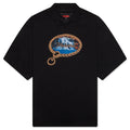 Submission Boxy Polo Black