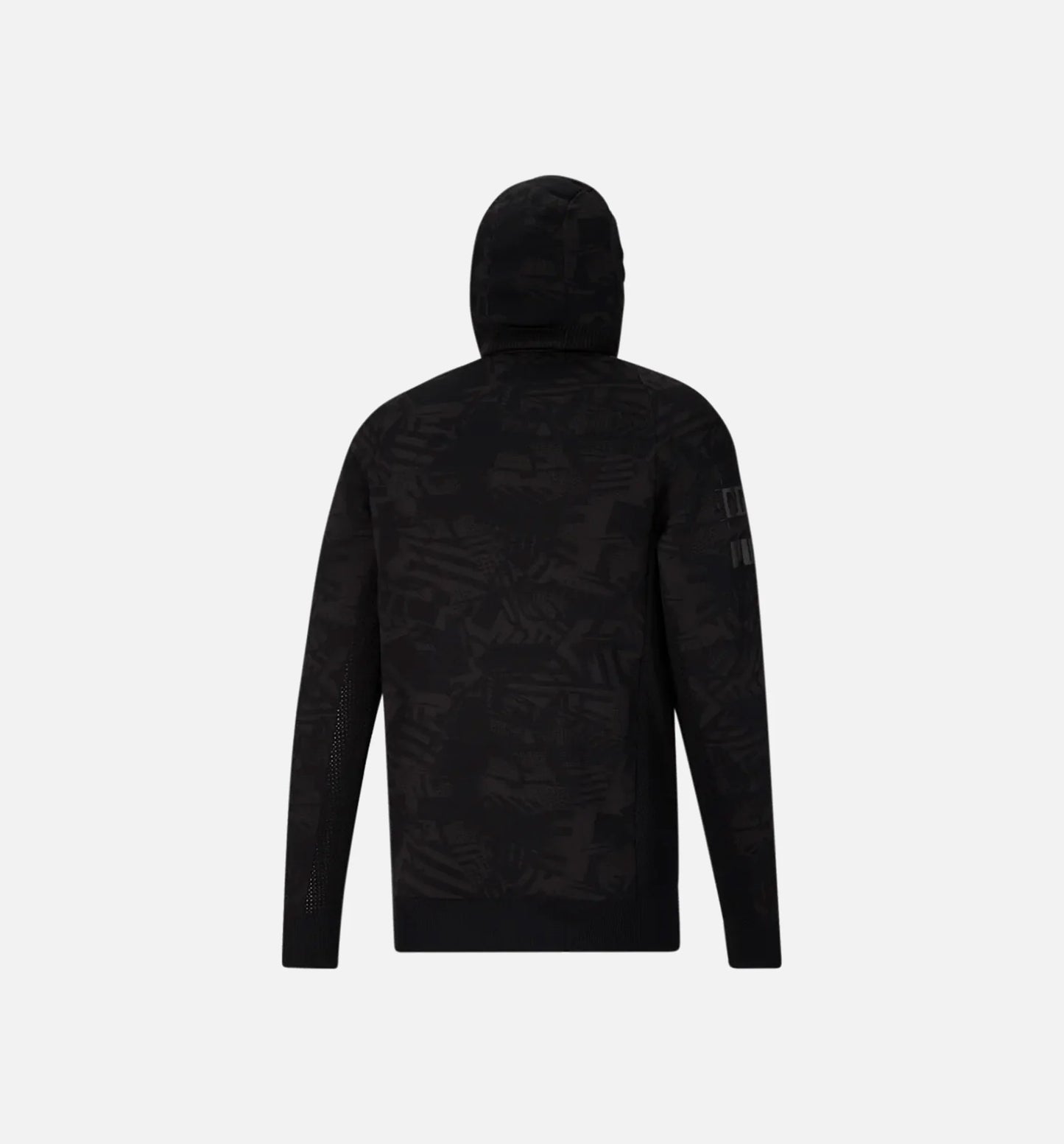 Nemen Scuba Knit Mens Long Sleeve Shirt Black