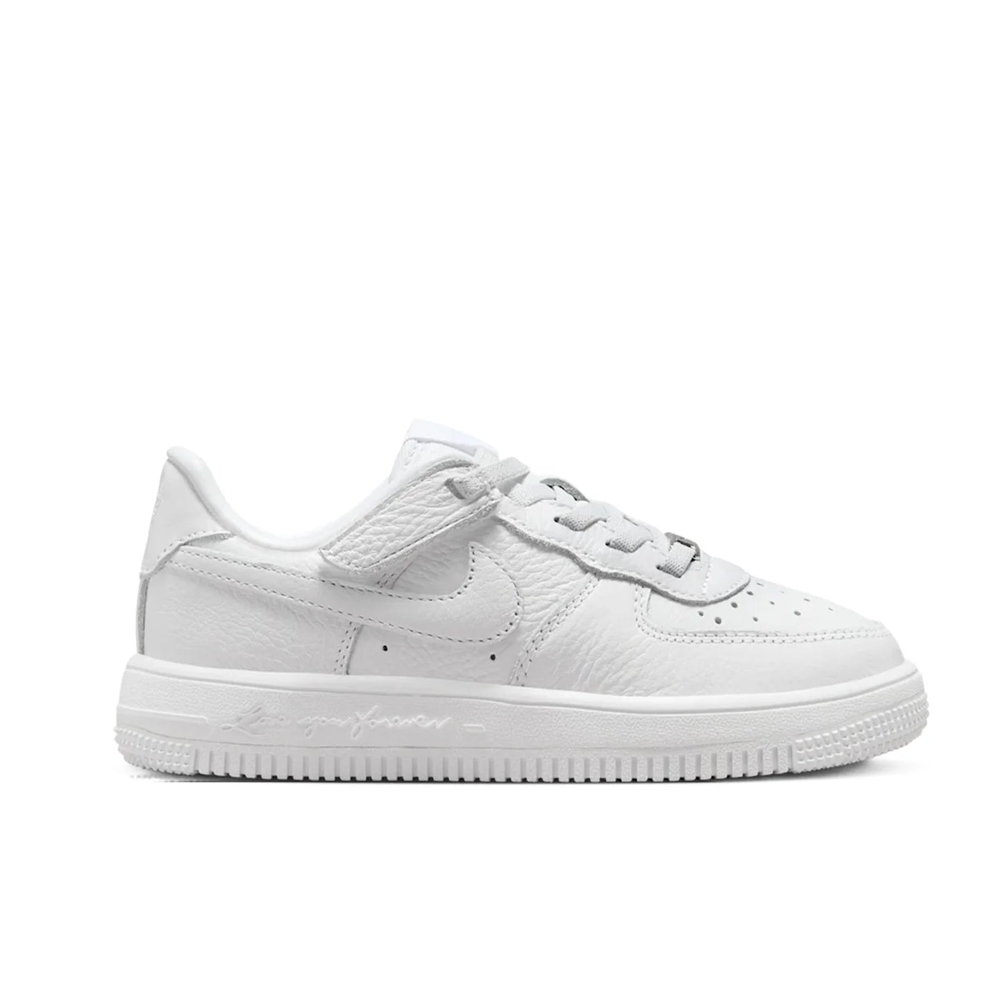 Nike x NOCTA Certified Lover Boy Air Force 1 Low EasyOn PS White White White