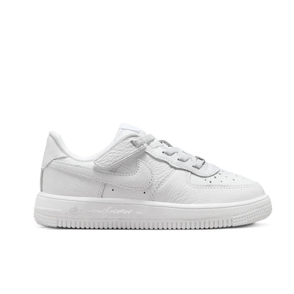 Nike x NOCTA Certified Lover Boy Air Force 1 Low EasyOn PS White White White