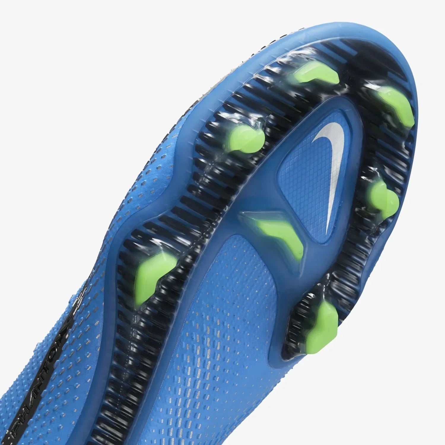 Nike Phantom GT Elit FG Firm Ground Soccer Cleats Blue Silver Green