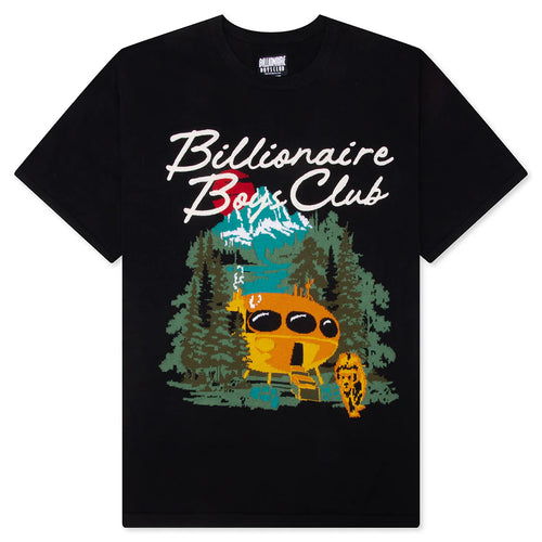 Peak S S Tee Black