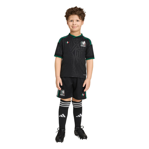 adidas Mexico Third Mini Kids Set 2026 Black