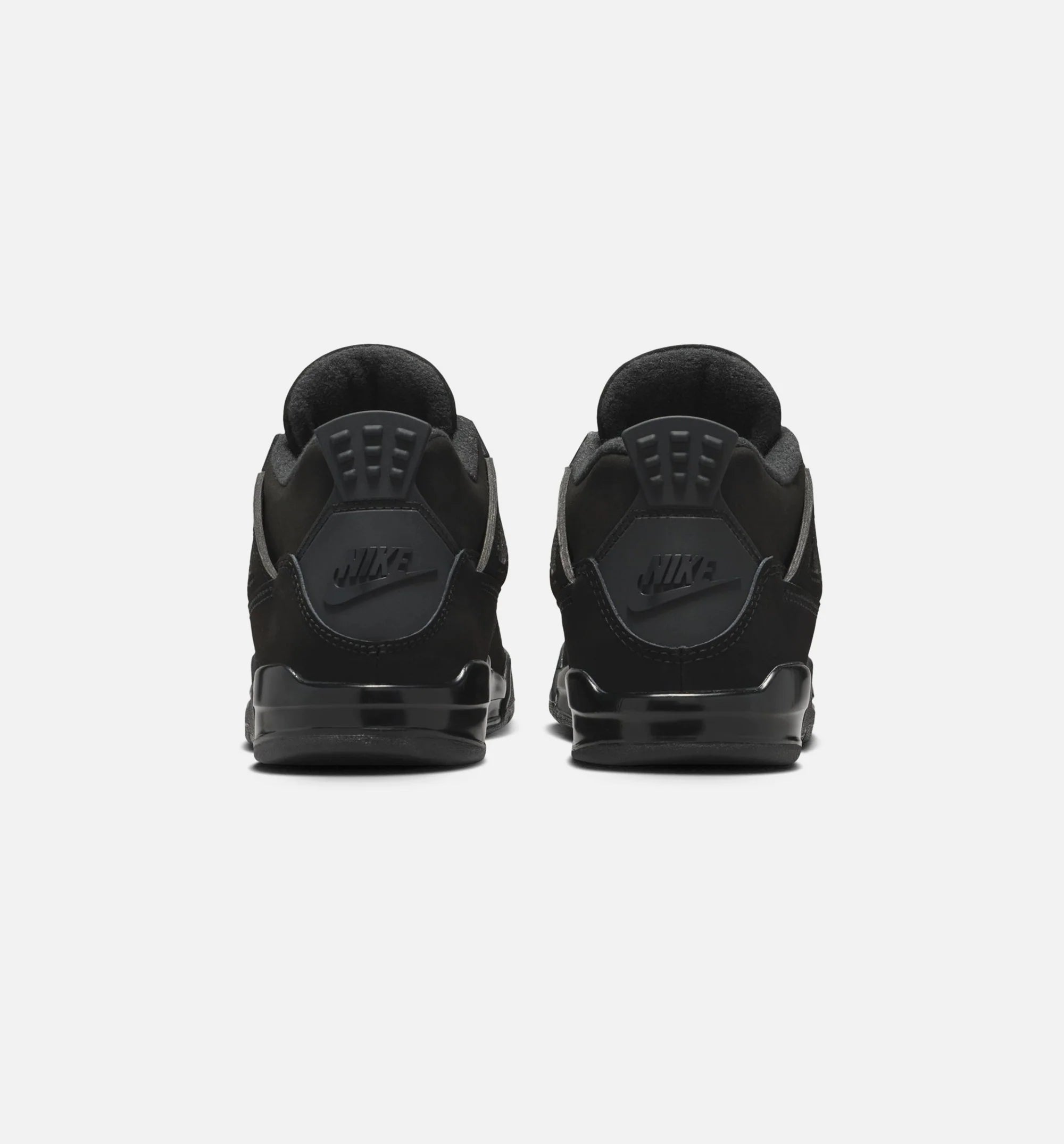 Air Jordan 4 Retro Black Cat Preschool Lifestyle Shoe Black Black Light Graphite