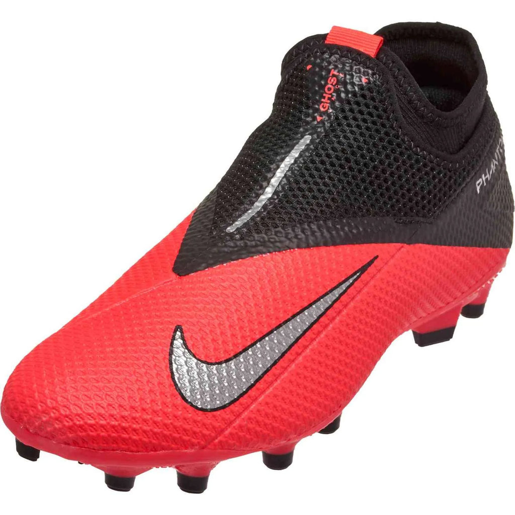 Nike Phantom VSN 2 Academy FG Mens Soccer Cleats Crimson