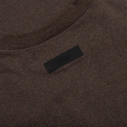 Essentials Heavy S S Tee Heather Wood