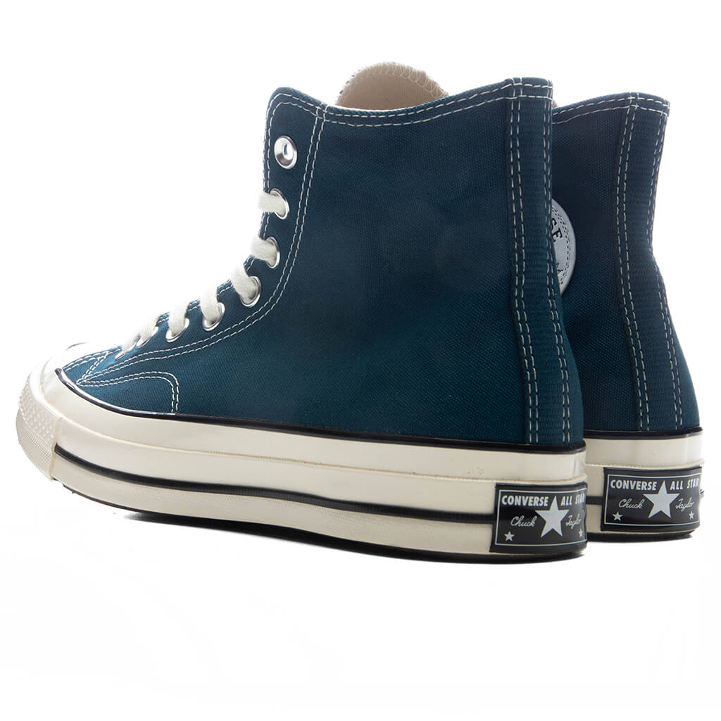 Chuck 70 Hi Murky Waters Egret Black