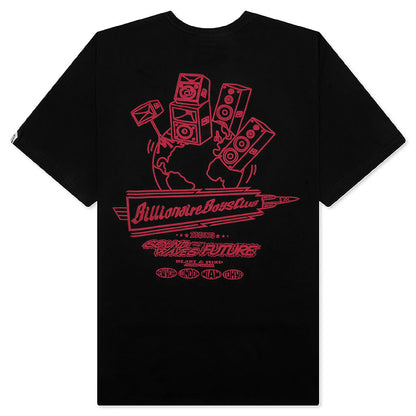 Sound Waves Tee Black