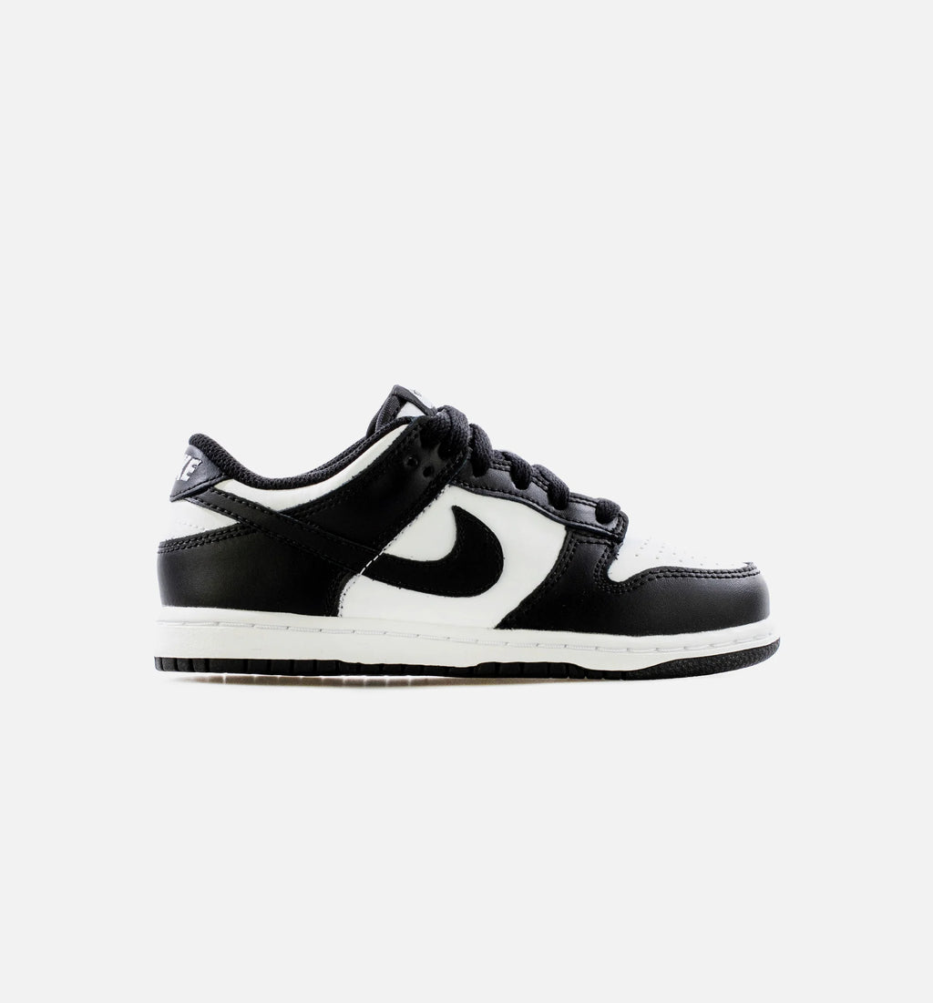 Dunk Low Preschool Lifestyle Shoe Black White